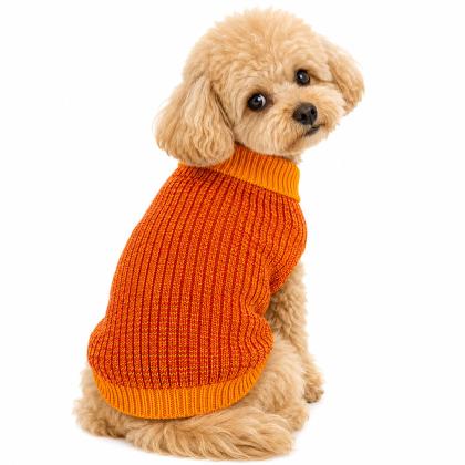 Pet Camelot Dog's Sweater Πορτοκαλί σε 7 μεγέθη