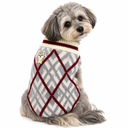 Pet Camelot Dog's Sweater Γκρι σε 2 μεγέθη
