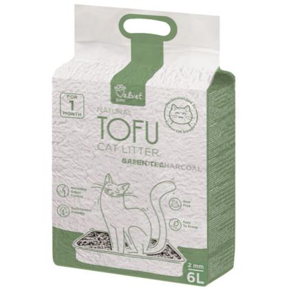 Velvet Paw Tofu Cat Litter Charcoal