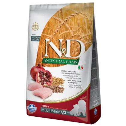 N&D Low Grain Chicken & Pomegranate Puppy Medium & Maxi
