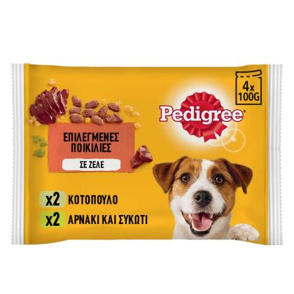 Pedigree Multipack σε Ζελέ 4x100g