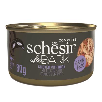 Schesir Cat After Dark σε Ζωμό Grain Free 80g