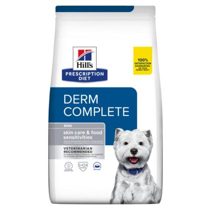 Hill's Prescription Diet Derm Complete Mini για Σκύλους με Αυγό & Ρύζι