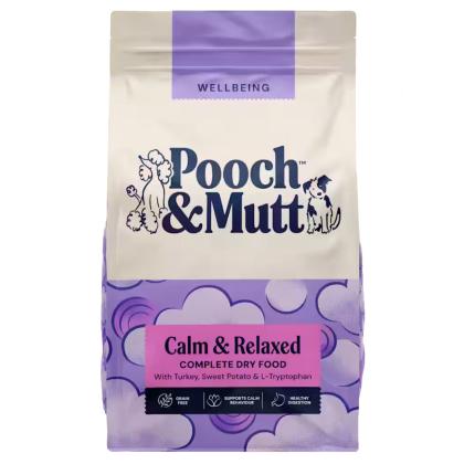 Pooch & Mutt Adult Dog Calm & Relaxed Turkey