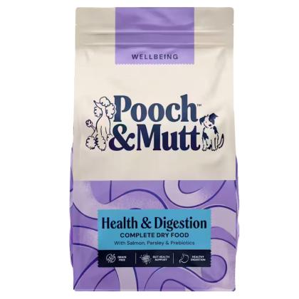 Pooch & Mutt Adult Dog Health Digestion Salmon