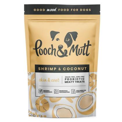 Pooch & Mutt Snack Skin & Coat με Γαρίδα
