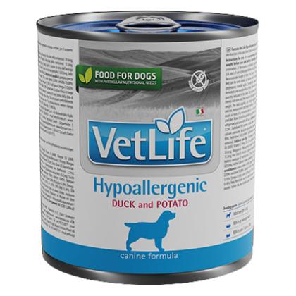 Vet Life Hypoallergenic Duck & Potato Canine