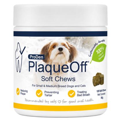 Proden Plaque Off Soft Chews Small & Medium Breed
