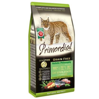 Primordial Cat Neutered Sensitive Hydrolyzed Salmon