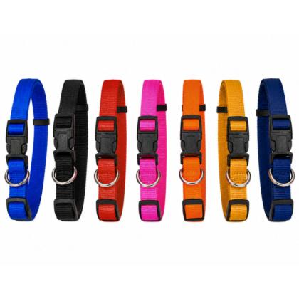 25-35x1cm Ρυθμιζόμενο Περιλαίμιο Pet Camelot (σε 10 χρώματα)