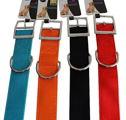 70x4cm Περιλαίμιο Ιμάντας Διπλός Pet Camelot (σε 4 χρώματα)