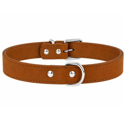 50x2.1cm Δερμάτινο Περιλαίμιο Pet Camelot Nubuck (σε 5 χρώματα)
