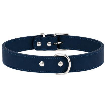 60x3cm Δερμάτινο Περιλαίμιο Pet Camelot Nubuck (σε 5 χρώματα)