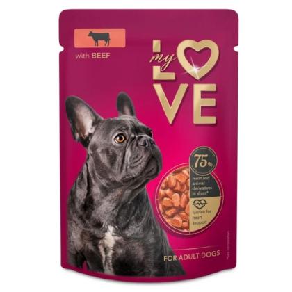 My Love Adult Dog σε Σάλτσα 100g