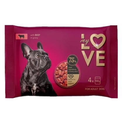 My Love Adult Dog Multipack σε Σάλτσα 4x100g
