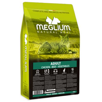 Meglium Natural Meal Adult Cat Beef - Chicken & Vegetable