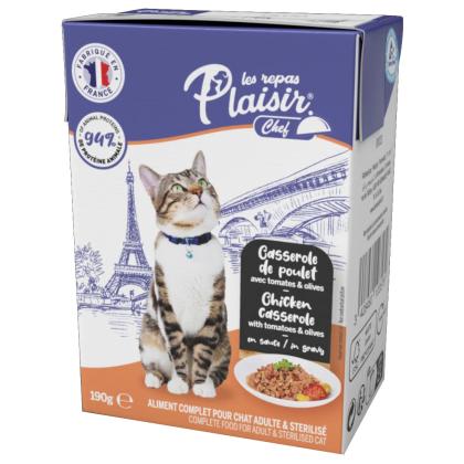 Plaisir Adult & Sterilised Casserole Gravy 190g