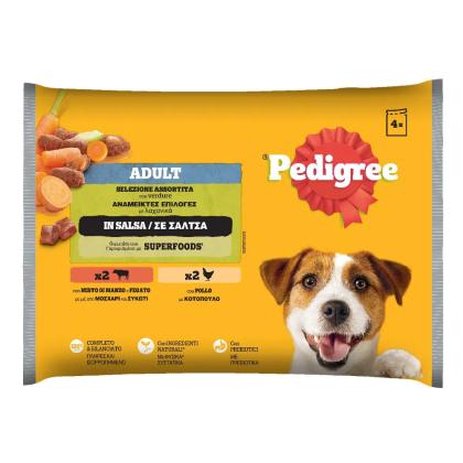 Pedigree Multipack σε Σάλτσα 4x100g