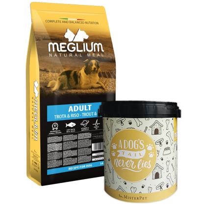 Meglium Natural Meal Adult Fish με Δώρο Κάδο