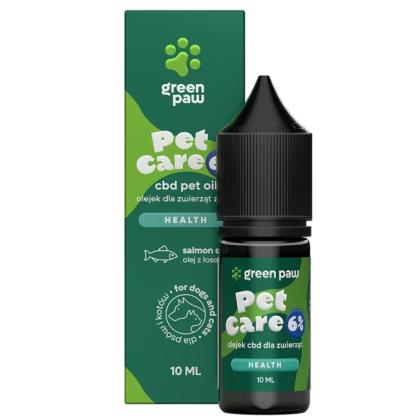 Green Paw Pet Care Σταγόνες με Φυτοκανναβινοειδή & Έλαιο Σολομού