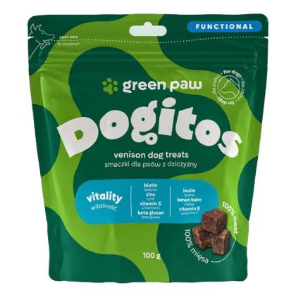 Green Paw Dogitos Vitality Λιχουδιές για Ενίσχυση Ζωτικότητας με 100% Ελάφι