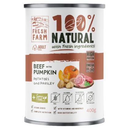 Fresh Farm 100% Natural Χονδροκομμένο Πατέ 400g