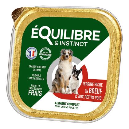 Equilibre & Instinct Adult Dog Πατέ 300g