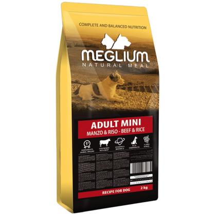 Meglium Natural Meal Mini Adult Beef & Rice