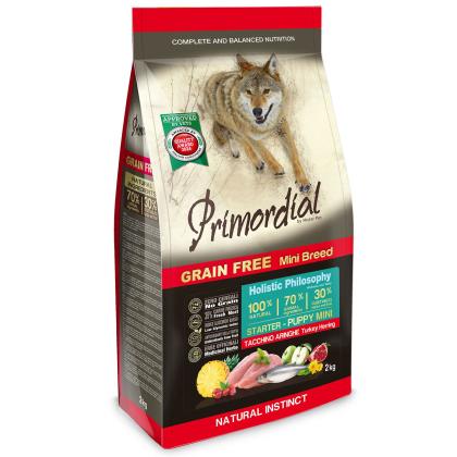 Primordial Dog Mini Puppy Starter Turkey & Herring