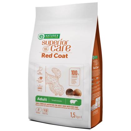 Nature's Protection Red Coat Grain Free Adult Small & Mini Lamb