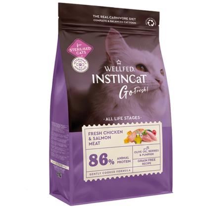 Wellfed Instincat Go Fresh Sterilised Chicken & Salmon