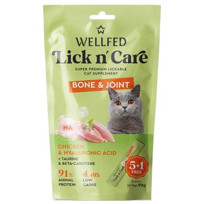 Wellfed Lick N' Care Bone & Joint Puree Chicken & Hyaluronic Acid