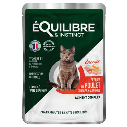 Equilibre & Instinct Sterilised Cat σε Σάλτσα 85g