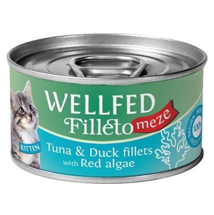 Wellfed Filleto Meze Kitten Tuna & Duck