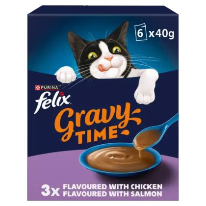 Purina Felix Gravy Time Multipack 6x40g