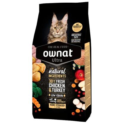 Ownat Ultra Young Sterilized Cat Chicken & Turkey