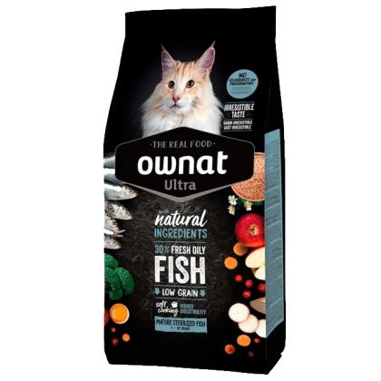 Ownat Ultra Mature Sterilised Cat Fish