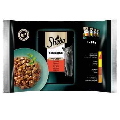 Sheba Multipack Επιλεγμένα Κρεατικά σε Σάλτσα