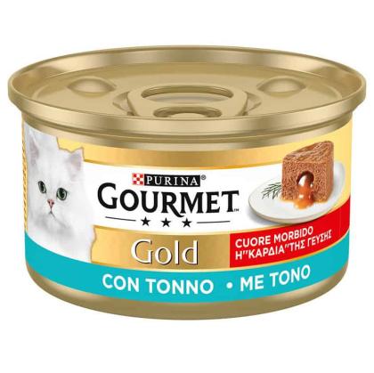Purina Gourmet Gold "Η καρδιά της γεύσης" 85g