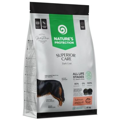 Nature's Protection Dark Coat All Life Stages Salmon & Krill