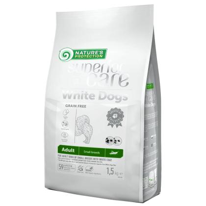 Nature's Protection White Dogs Adult Small Breeds Insect