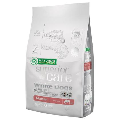 Nature's Protection White Dogs Starter Salmon