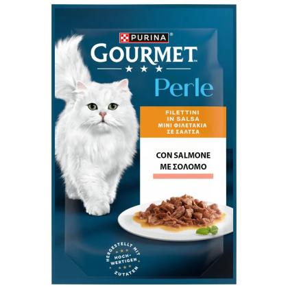 Purina Gourmet Perle Mini Φιλετάκια σε Σάλτσα 85g