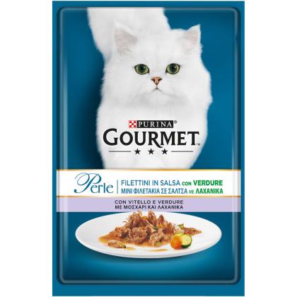 Purina Gourmet Perle Φιλετάκια σε Σάλτσα 85g