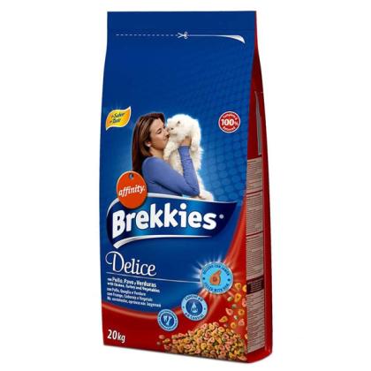 Brekkies Cat Delice Κοτόπουλο Γεμιστό με Ζαμπον