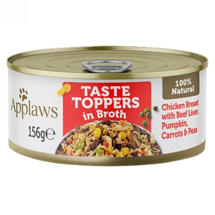 Applaws Dog Κοτόπουλο,Μοσχαρίσιο Συκώτι & Λαχανικά