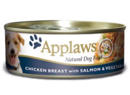 Applaws Dog Κοτόπουλο,Σολομός & Λαχανικά