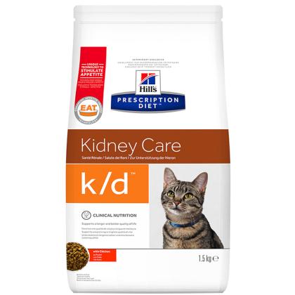 Hill's Prescription Diet k/d Kidney Care για Γάτες με Κοτόπουλο