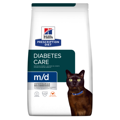 Hill's Prescription Diet m/d Diabetes/Weight Management για Γάτες με Κοτόπουλο