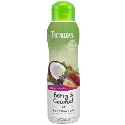 Tropiclean Berry & Coconut - Deep Cleaning Shampoo